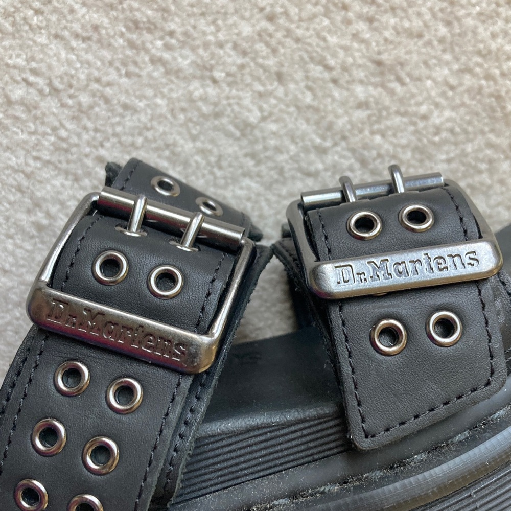 Dr. Martens Myles hardware slide sandals 9 US M 10 US L - Picture 5 of 14